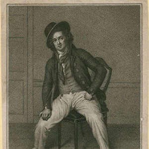 Mr Bannister junior in the character of Ben the Sailor (engraving)