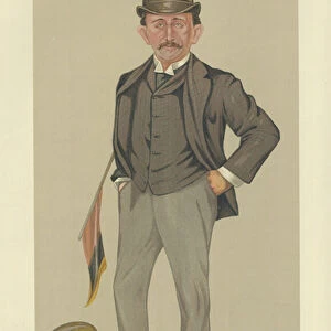 Mr Edward Temple Gurdon (colour litho)