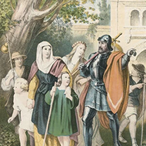 Mr. Great-Heart Conducting the Pilgrims
