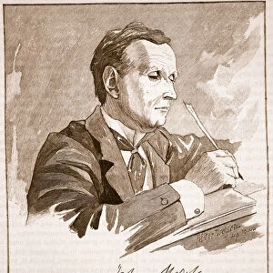 Mr. Morley, illustration from Cassells Illustrated History of England