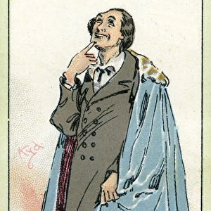 Mr. Snodgrass, from The Pickwick Papers, by Charles Dickens