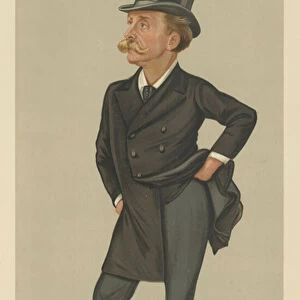 Mr Thomas Giibson Bowles (colour litho)