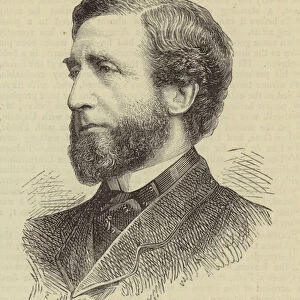 Mr A W Peel, MP (engraving)