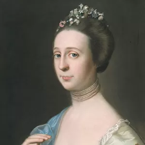Mrs. Henry Hill (Anna Barrett), c. 1765-1770 (pastel on paper mounted on linen)