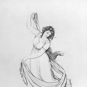 The Muse of Dance, Plate VI from Lady Hamiltons Attitudes : Drawings