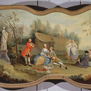 Music, 1754 (oil on canvas)