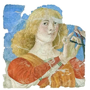 Music making angels, around 1480, (fresco)