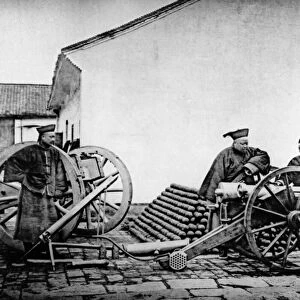 Nanjing Arsenal, 1872 (b / w photo)