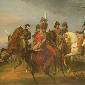 Napoleon (1769-1821) Giving Orders before the Battle of Austerlitz, 2nd December 1805