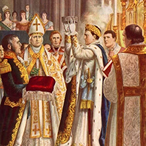 Napoleon crowned king of Italy in Milan Cathedral