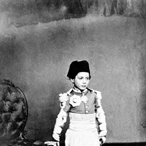 Napoleon, Prince Imperial, c. 1864 (b / w photo)