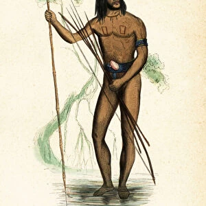 Native of Pulau Yos Sudarso, Muli Strait, New Guinea
