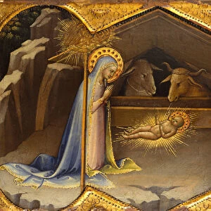 The Nativity, 1406-10 (tempera on wood, gold ground)