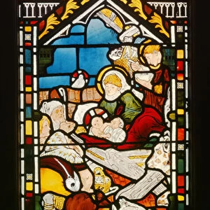 The Nativity, 1861 (stained glass)