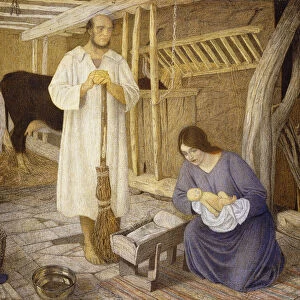The Nativity, 1925 (tempera on linen)