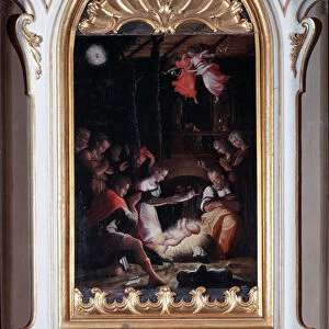Nativity (oil on canvas, 1536-1539)