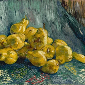 "Nature morte aux coings"(Still Life with Quinces) Peinture de Vincent van Gogh (1853-1890) 1887-1888 Dresden State Art Collections