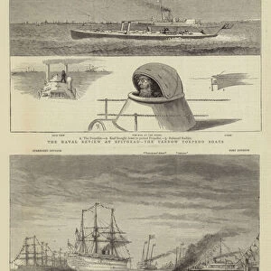 The Naval Review at Spithead (engraving)