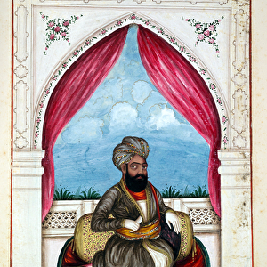 Nawab Mohammad Akhbar Khan, from The Kingdom of the Punjab, its Rulers and Chiefs
