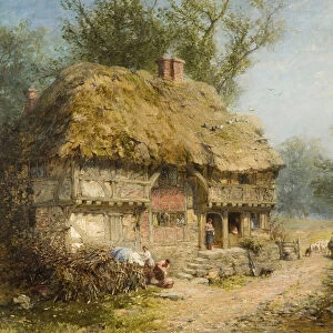 Near Stratford-on-Avon (oil on canvas)