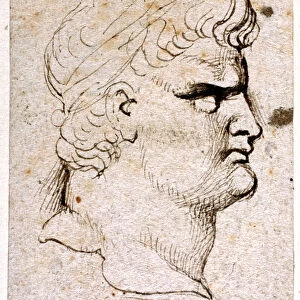 Nero, from ten drawings of eight of the first twelve Caesars