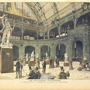 The New Sculpture Pavilion at the Palais de l Industrie, from Le Petit Journal