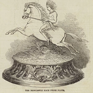 The Newcastle Race Prize Plate (engraving)