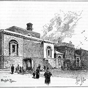 Newgate Prison, London, 1900