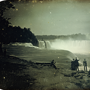 The Niagara Falls, 1853 (daguerrotype)