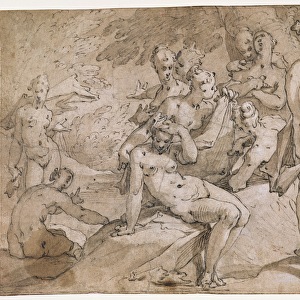 No. 3146 Diana and Callisto, illustration from Ovids Metamorphosis, II, p