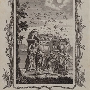 Noah entering the Ark (engraving)