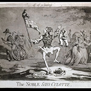 The Noble Sans-Culotte, published by Hannah Humphrey in 1794 (etching)