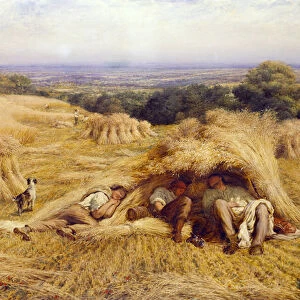 The Noonday Rest, 1862 (oil on canvas)
