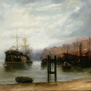North Shields, 1880 (oil on canvas)