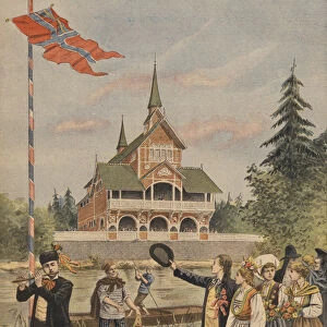The Norwegian Pavilion at the Universal Exhibition of 1900, Paris
