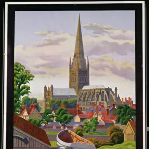 Norwich, LMS & L. N. E. R, c. 1940 (lithograph in colours)