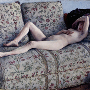 Nude on a Couch, c. 1880 (oil on canvas)