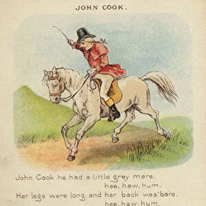 Nursery rhyme: John Cook (chromolitho)