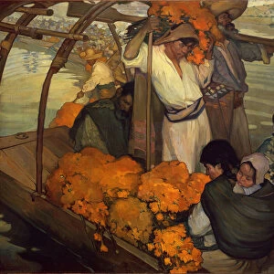 The Offering, 1913 (oil on canvas)