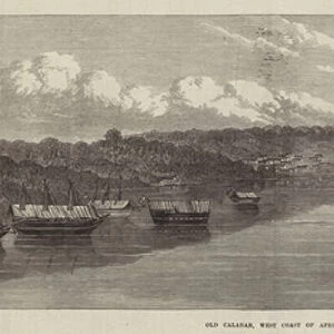 Old Calabar, West Coast of Africa (engraving)