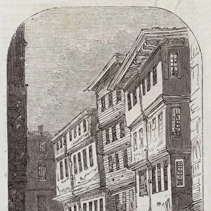 Old Chambers in Middle-Temple-Lane (engraving)