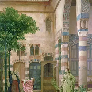Old Damascus, Jewish Quarter or Gathering Lemons, c. 1873-74 (oil on canvas)