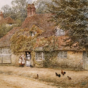 The Old Fish Shop, Haslemere (watercolour)