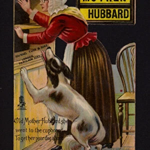 Old Mother Hubbard and her dog (chromolitho)