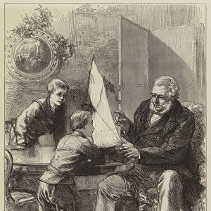 The Old Sailors Christmas Present (engraving)