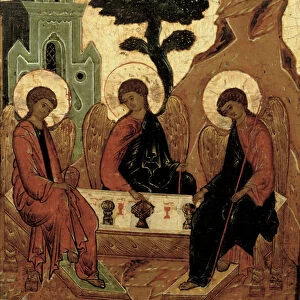 Old Testament Trinity, 16th century icon
