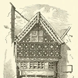 "Old Tripe House"in Digbeth (engraving)