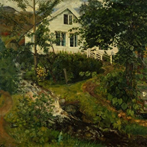 The Old Vicarage, before 1908 (oil on canvas)