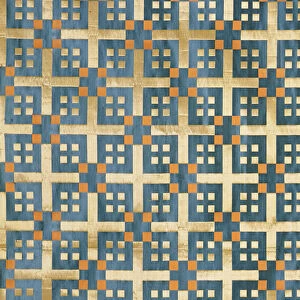 Olovyanishnikov Manufactory Half-Silk Satin, early 20th century (textile)