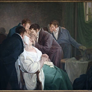 The operation of the cataract by Baron Guillaume Dupuytren (1777-1835)